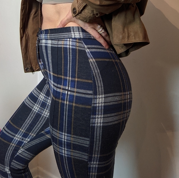 Free People Casual High waisted Plaid Pants - Picture 9 of 9